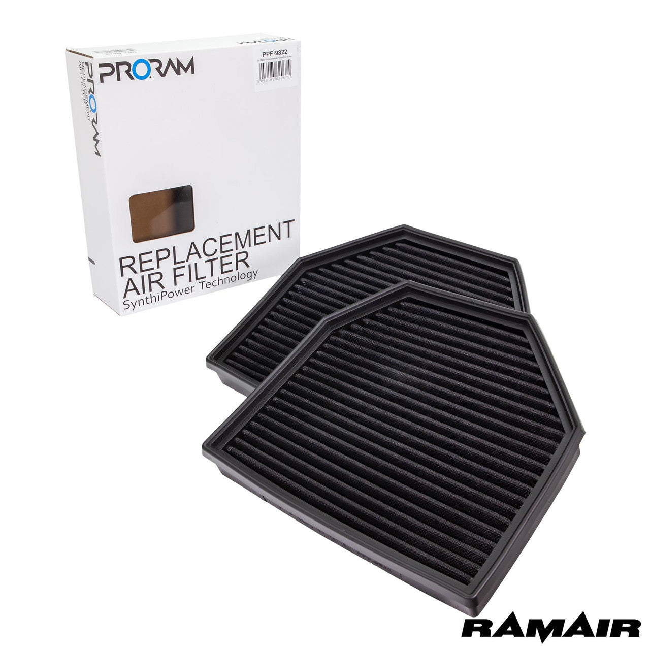 Ramair - BMW Replacement Pleated Air Filter M3 M4 S55 M5 M6 3.0 S63 4.4 V8 - Nineteen72 Performance