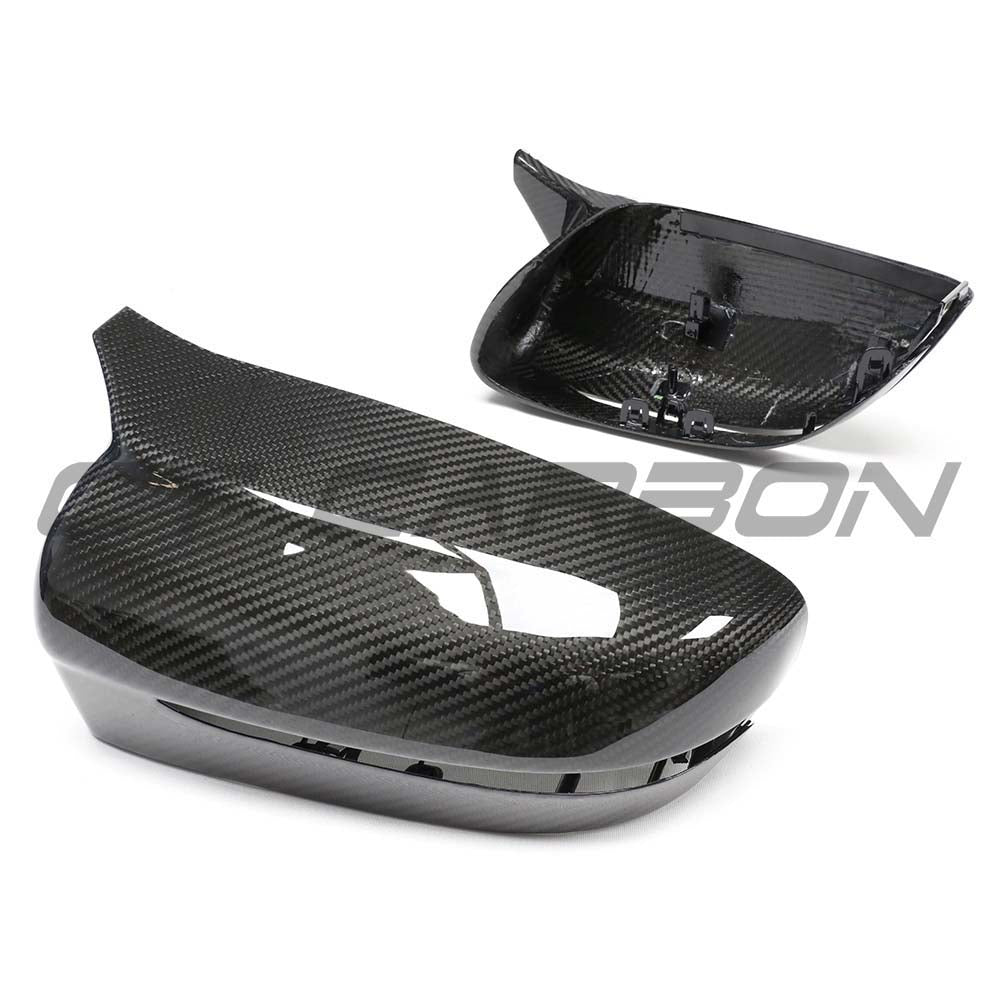 BMW G42 2 SERIES 2022+ RHD DRY CARBON MIRROR COVER REPLACEMENTS - V2