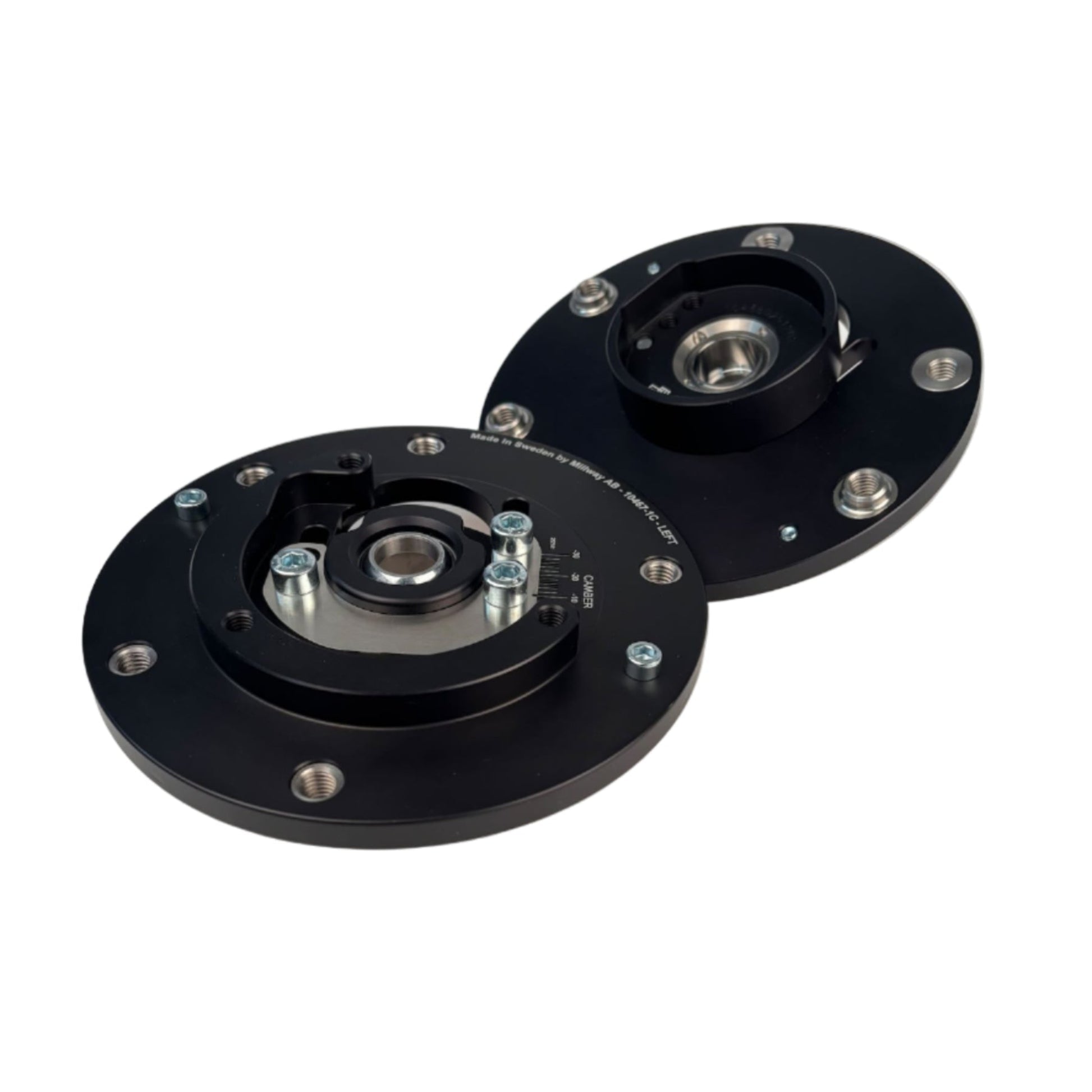 Millway Motorsport 90467-U Uniball camber plates for BMW F87 M2 Competition F80 M3 and F82 M4