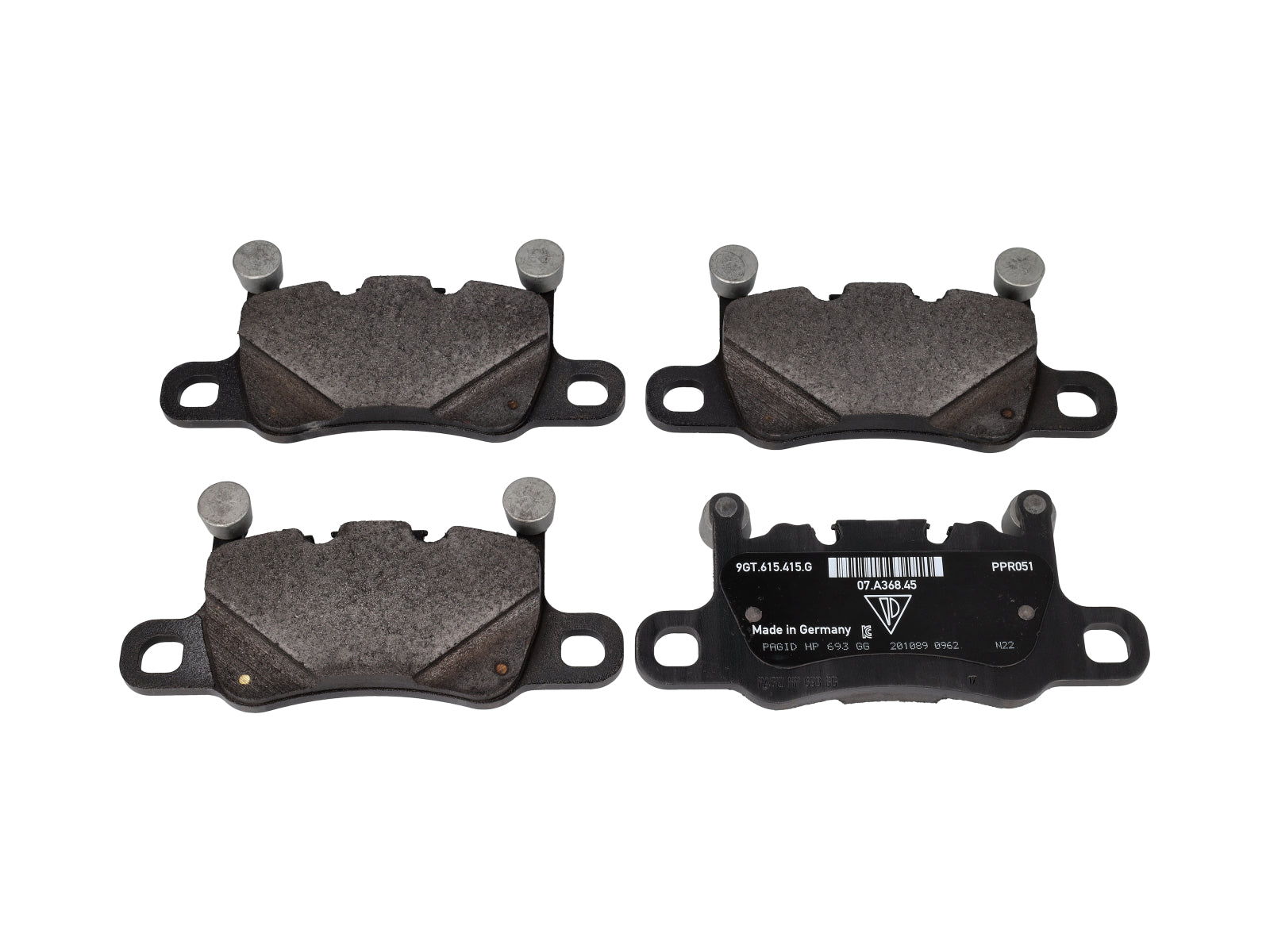 Genuine Porsche Rear Brake Pads – Porsche 718 Cayman GT4 PDK