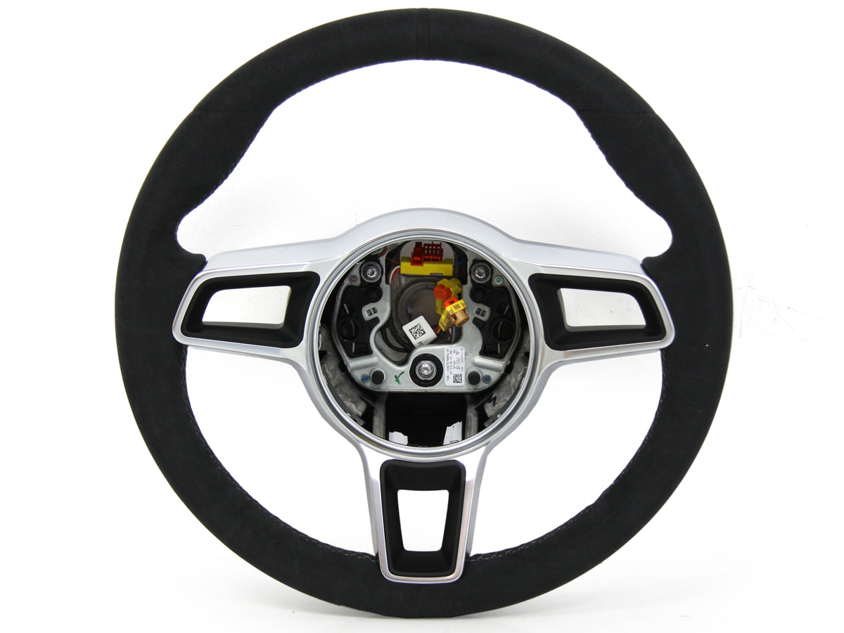 Genuine Porsche Alcantara Steering Wheel – Porsche 981 Cayman GT4