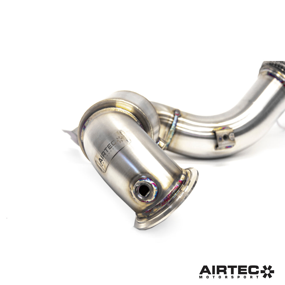 AIRTEC MOTORSPORT 200 CELL SPORTS CAT DOWNPIPE FOR MK8 GOLF R - Nineteen72 Performance