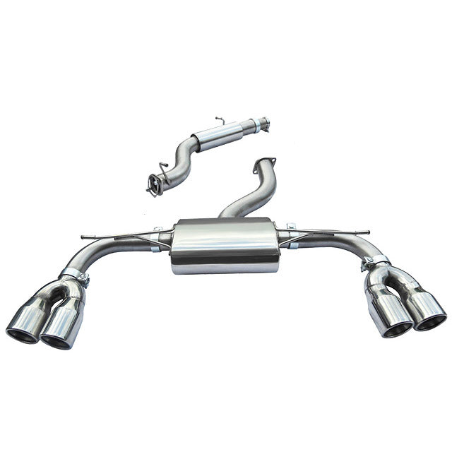 Cobra Sport - Audi S3 (8V) 5 Door Sportback (Non-Valved) (13-18) Cat Back Performance Exhaust - Nineteen72 Performance
