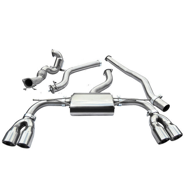 Cobra Sport - Audi S3 (8V) 5 Door Sportback (Non-Valved) (13-18) Turbo Back Performance Exhaust - Nineteen72 Performance