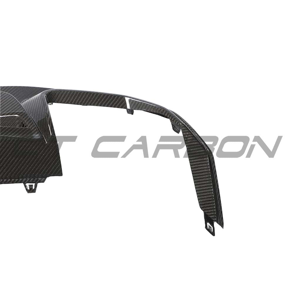 Audi A3/S3 8Y Sportback full carbon fibre kit by CT Design, featuring a sleek carbon fibre diffuser for enhanced sporty appearance.