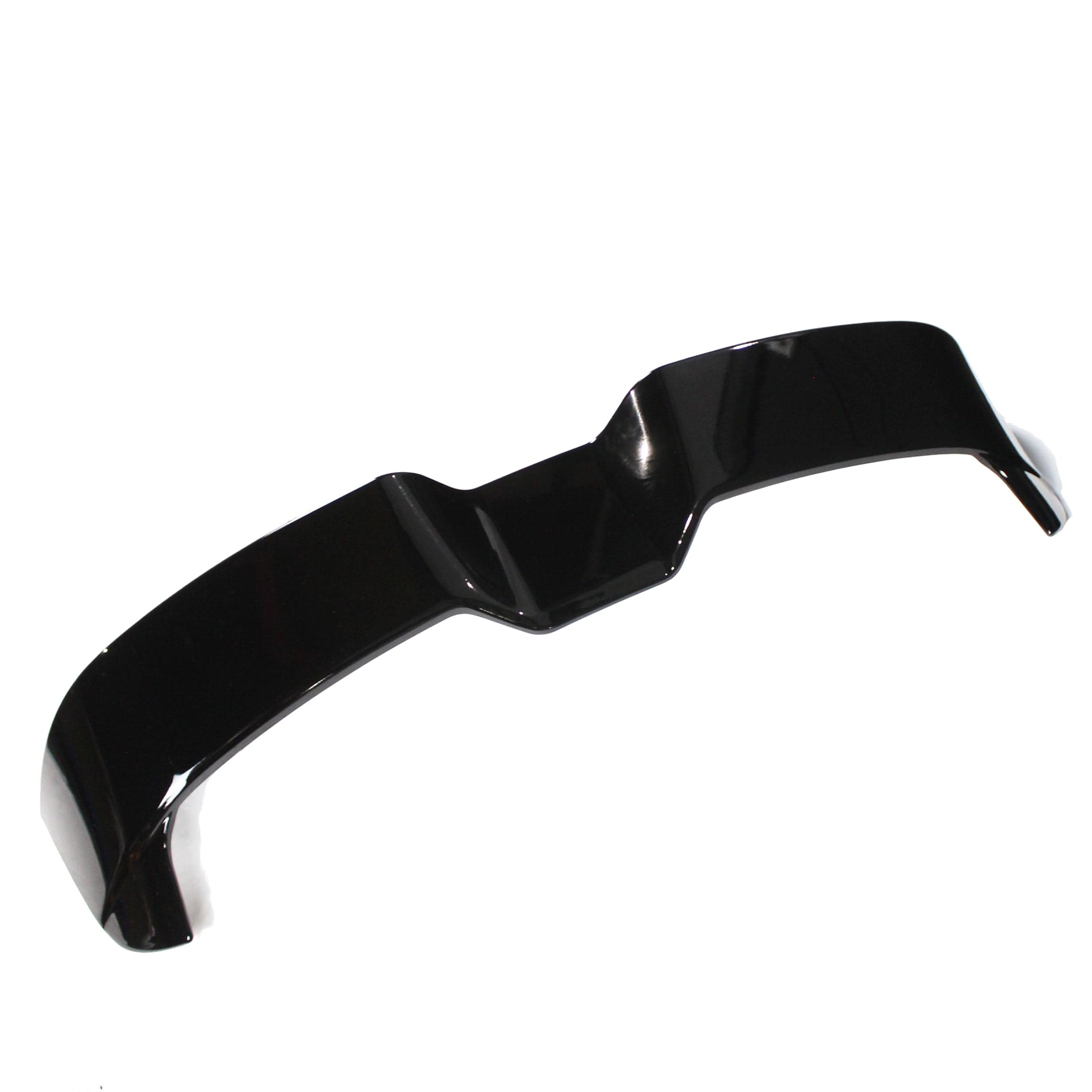 Gloss black CT Carbon spoiler for Audi A3/S3 8Y Sportback 5-door, shown installed on the vehicle's rear hatch.
