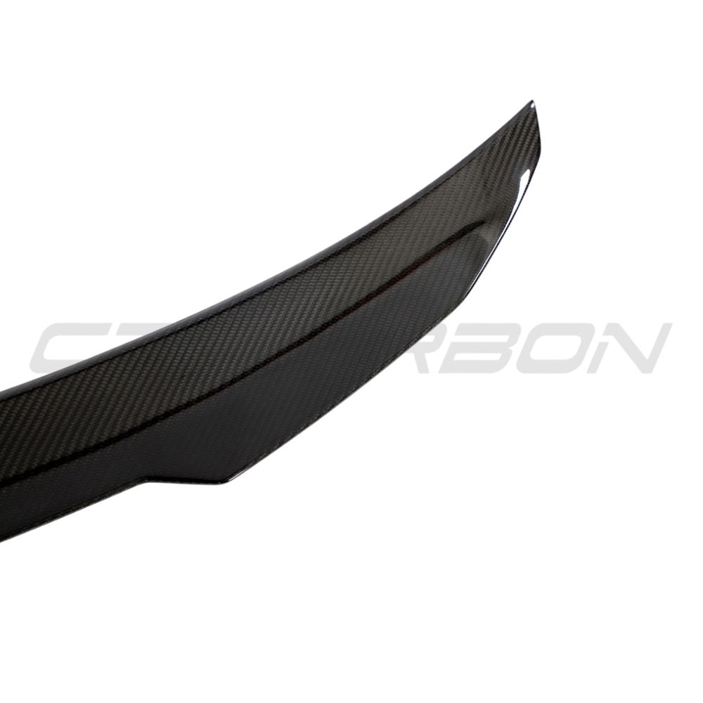 CT Carbon Audi RS3 8V saloon full carbon fibre kit featuring a PS-style spoiler for 2014-2019 models.