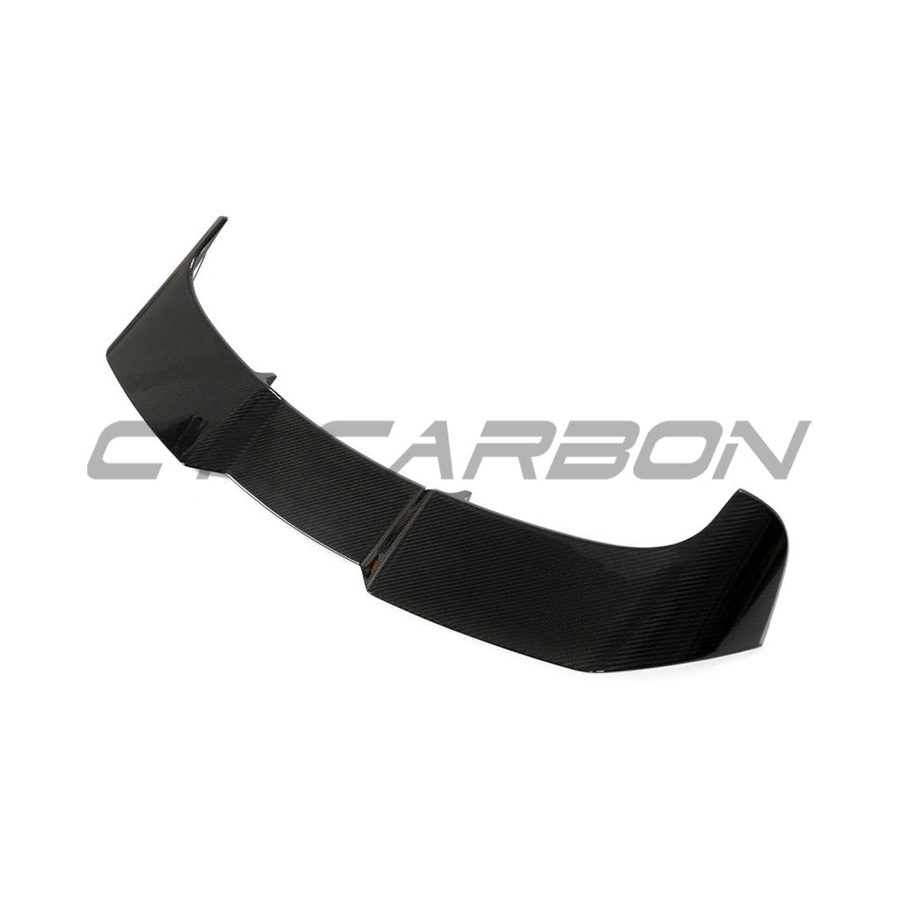 Audi RS6 C8 2019+ full carbon fiber rear end kit by CT Design, showing sleek carbon fiber components on the rear of the vehicle.