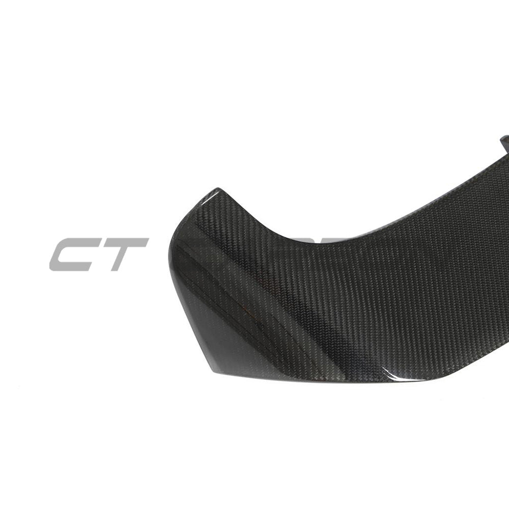 Audi RS6 C8 2019+ full carbon fiber kit by CT Design, featuring sleek carbon fiber body enhancements on the Avant model.