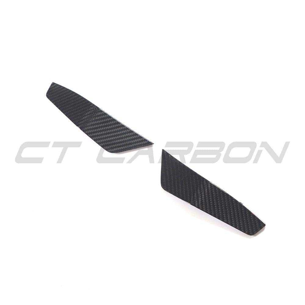 AUDI RS6 C8 2019+ full carbon fiber front end kit by CT Carbon, including canards and aerodynamic components.