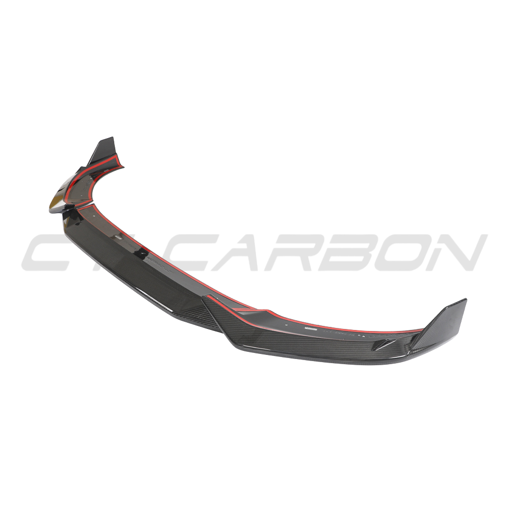 AUDI RSQ8 2020-2025 CT Carbon carbon fibre front splitter for enhanced aerodynamics and sporty appearance.