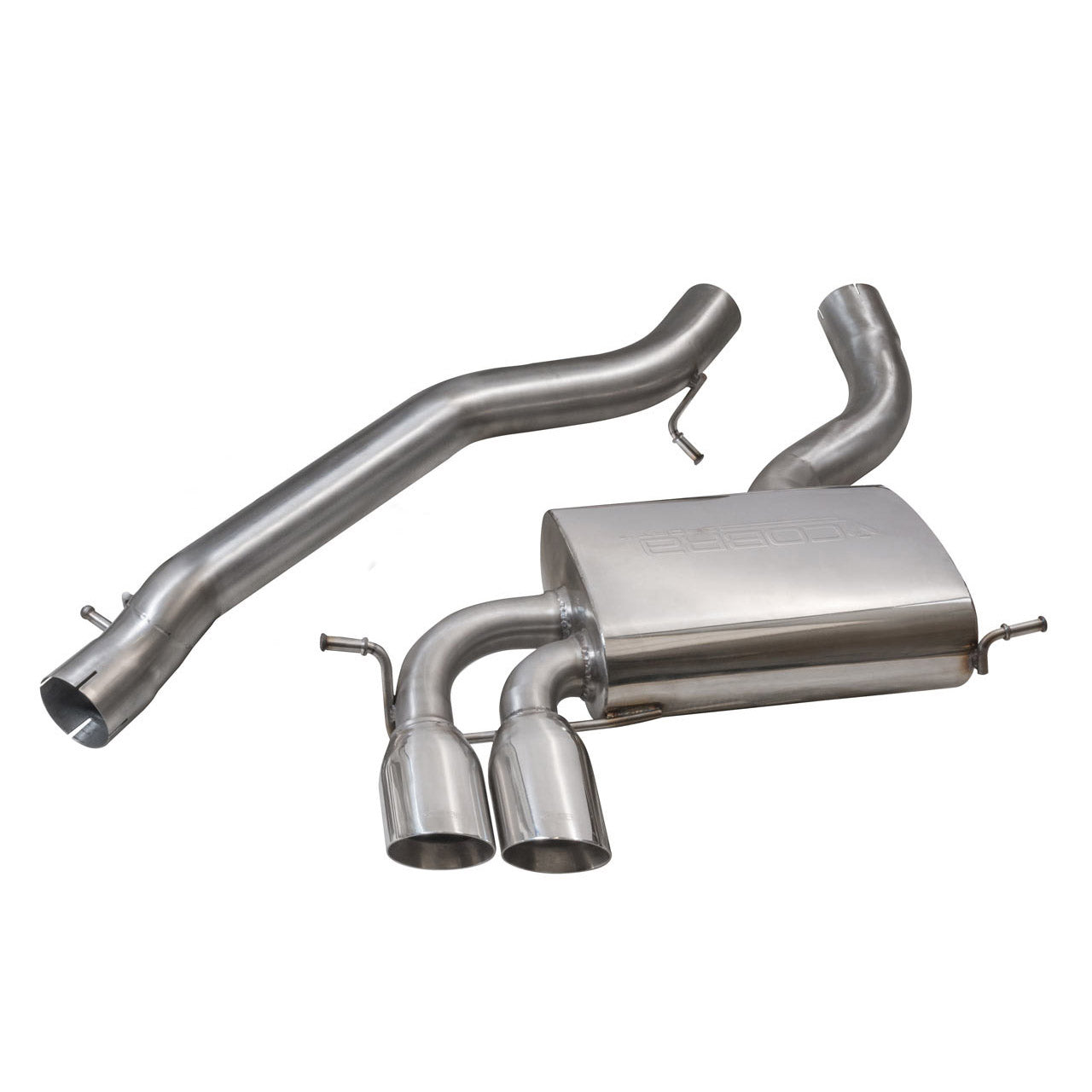 Cobra Sport - Audi A3 (8P) 3.2 V6 Quattro Cat Back Performance Exhaust - Nineteen72 Performance