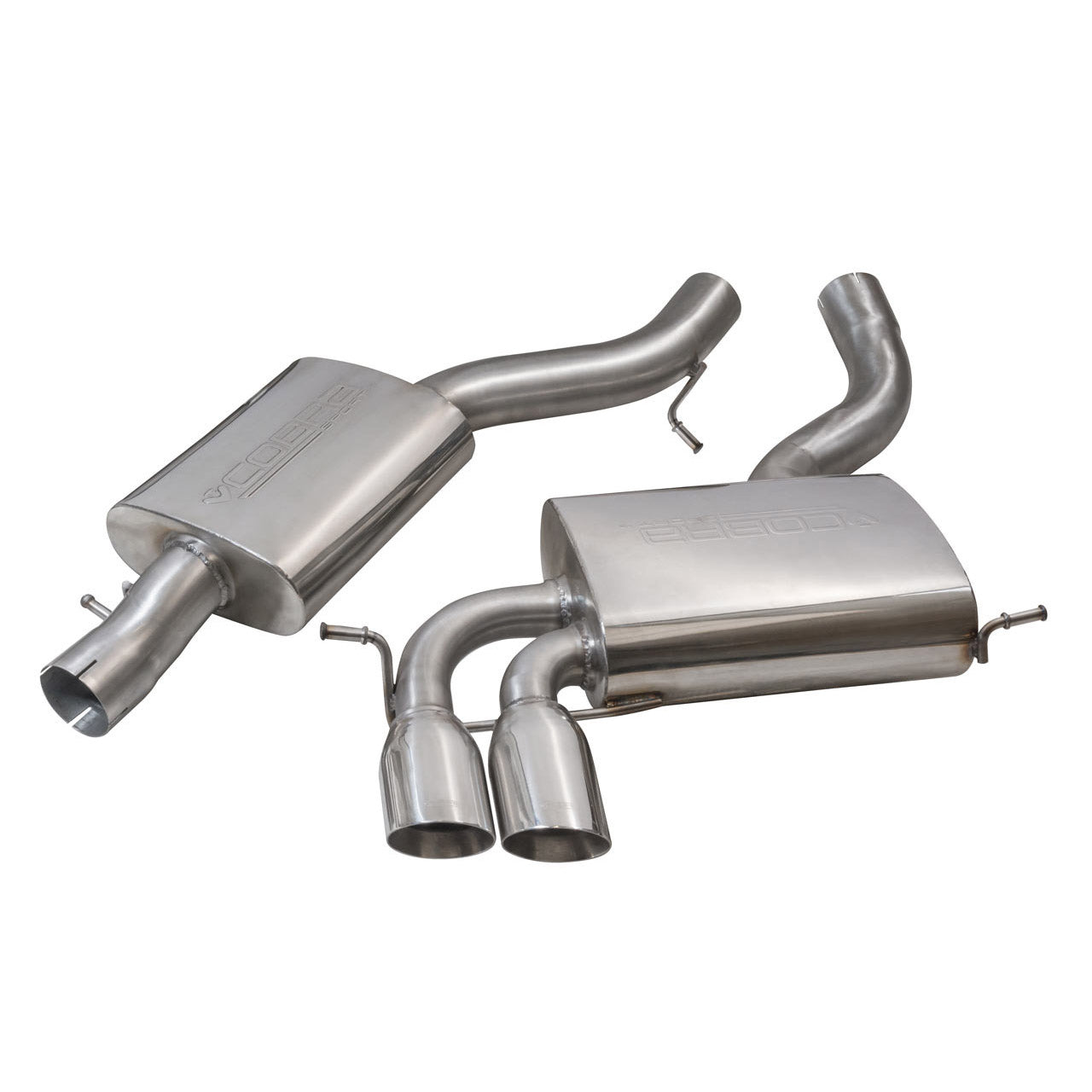 Cobra Sport - Audi A3 (8P) 3.2 V6 Quattro Cat Back Performance Exhaust - Nineteen72 Performance