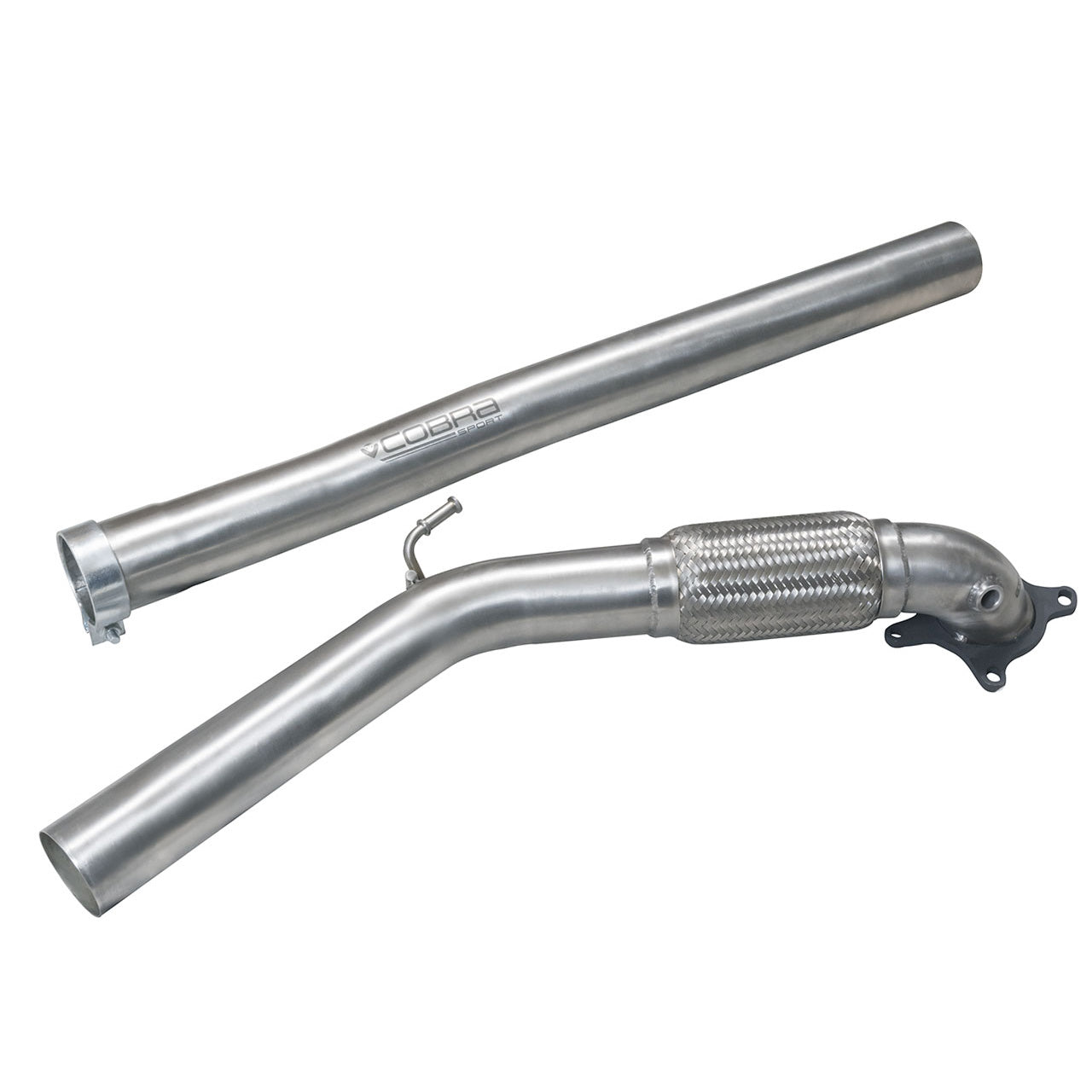 Cobra Sport - Audi A3 (8P) 2.0 TFSI 2WD (3 & 5 Door) Front Pipe Sports Cat / De-Cat Performance Exhaust - Nineteen72 Performance