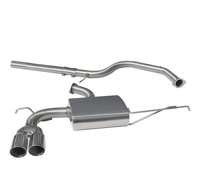 Cobra Sport - Audi A3 (8P) 2.0 TDI 140PS (2WD) (3 Door) Twin Tip Cat Back Performance Exhaust - Nineteen72 Performance