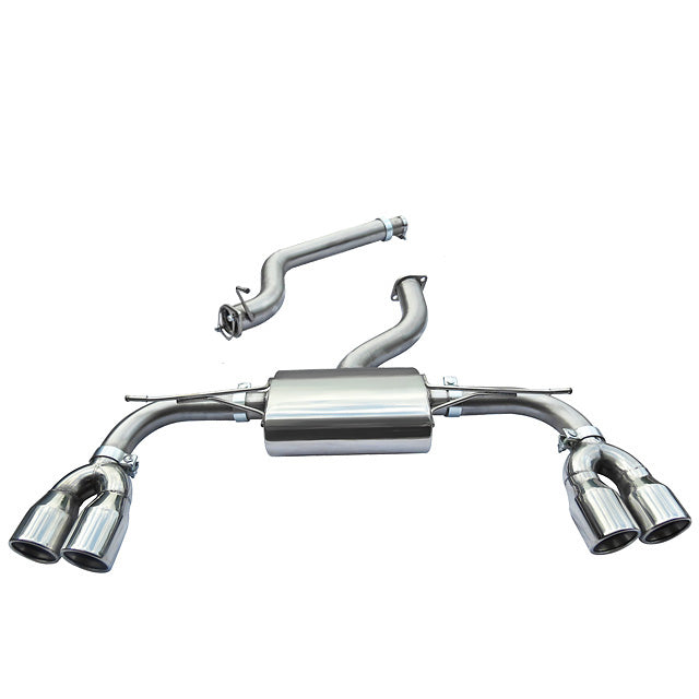 Cobra Sport - Audi S3 (8V) 3 Door (Non-Valved) (13-18) Cat Back Performance Exhaust - Nineteen72 Performance