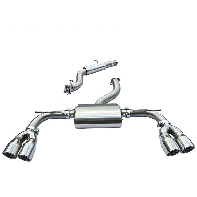 Cobra Sport - Audi S3 (8V) 3 Door (Non-Valved) (13-18) Cat Back Performance Exhaust - Nineteen72 Performance