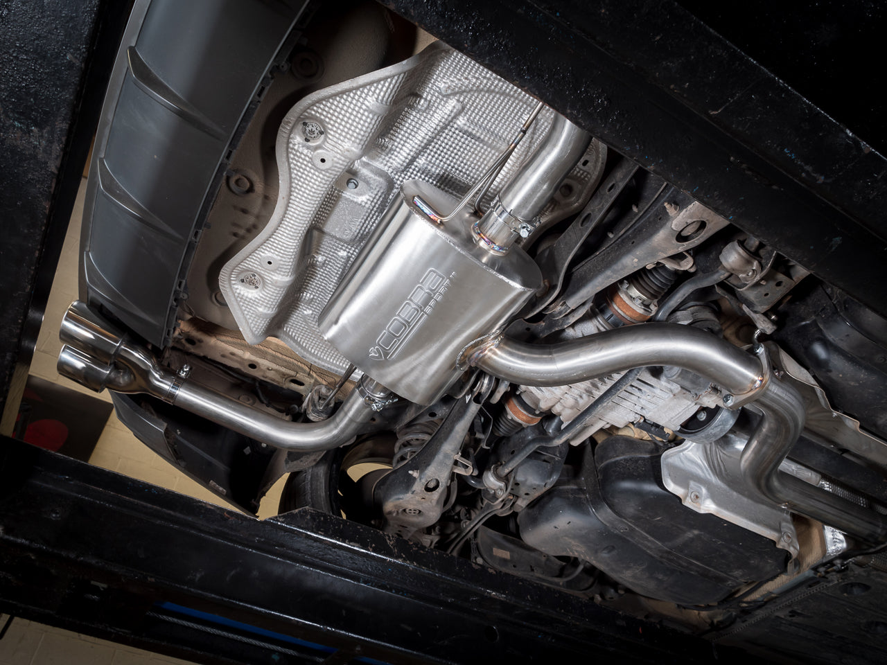 Cobra Sport - Audi S3 (8V) 5 Door Sportback (Non-Valved) (13-18) Turbo Back Performance Exhaust - Nineteen72 Performance