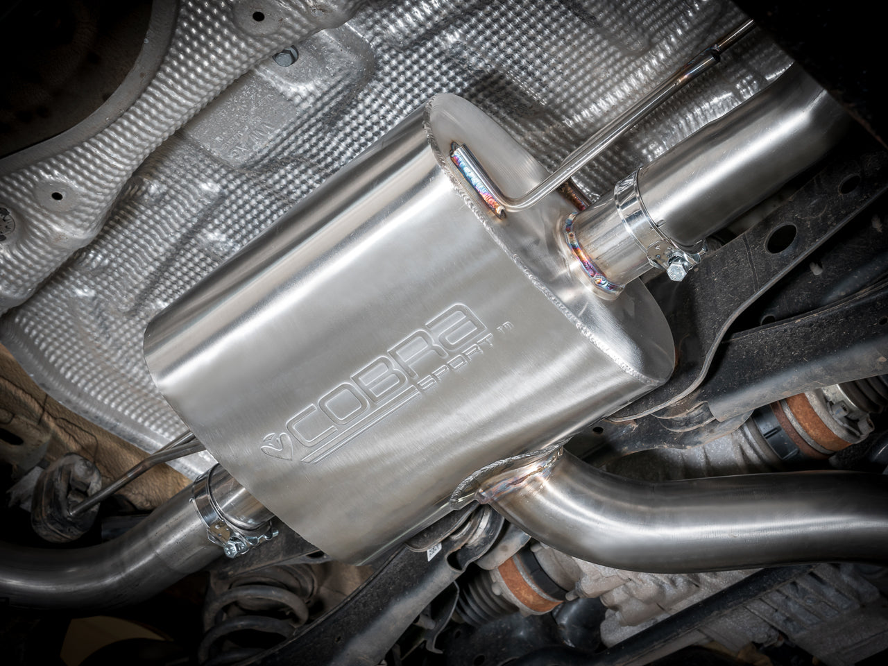 Cobra Sport - Audi S3 (8V) 3 Door (Non-Valved) (13-18) Cat Back Performance Exhaust - Nineteen72 Performance