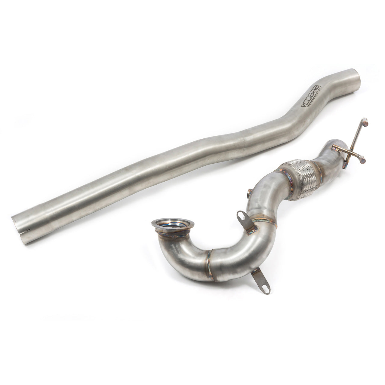 Cobra Sport - Audi S3 (8V) Saloon (13-18) Front Downpipe Sports Cat / De-Cat Performance Exhaust - Nineteen72 Performance