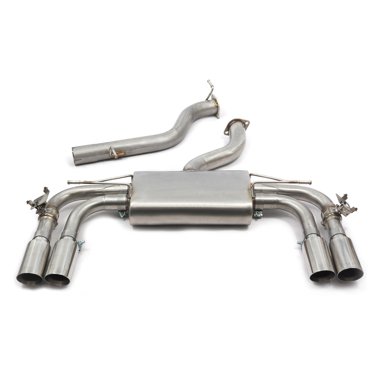 Cobra Sport - Audi S3 (8V) Saloon (Valved) (13-18) Cat Back Performance Exhaust - Nineteen72 Performance