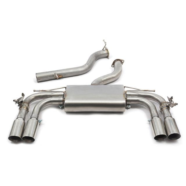 Cobra Sport - Audi S3 (8V Facelift) (19-20) (GPF Models) 5 door Sportback (Valved) GPF Back Performance Exhaust - Nineteen72 Performance