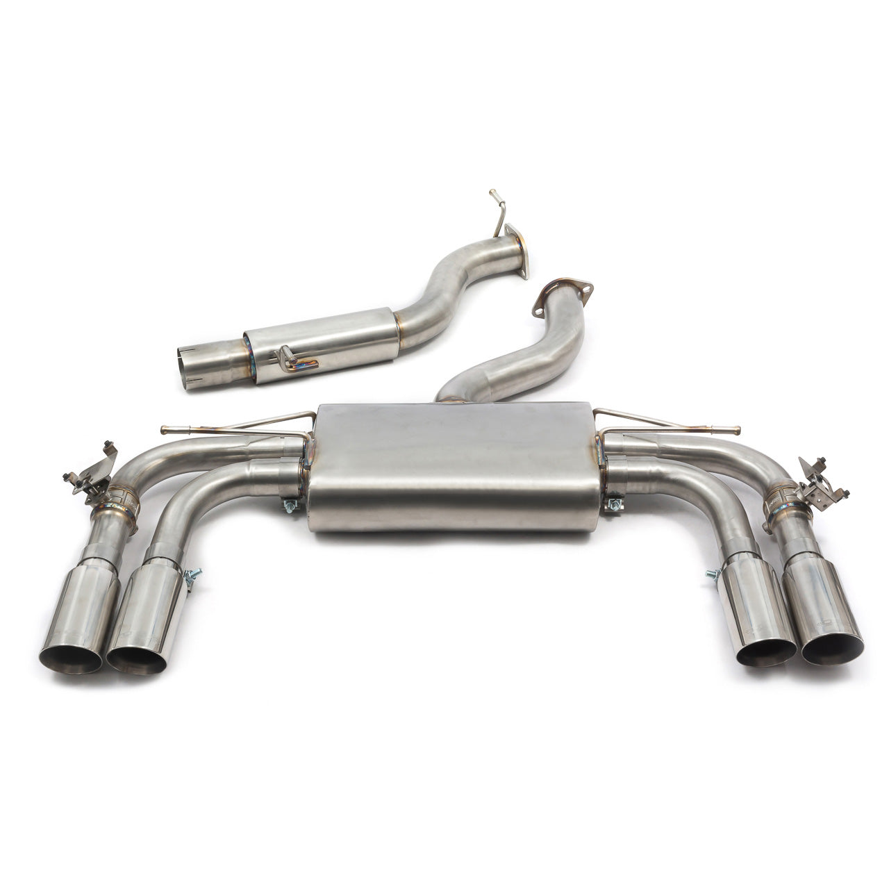 Cobra Sport - Audi S3 (8V) 3 Door (Valved) (13-18) Cat Back Performance Exhaust - Nineteen72 Performance