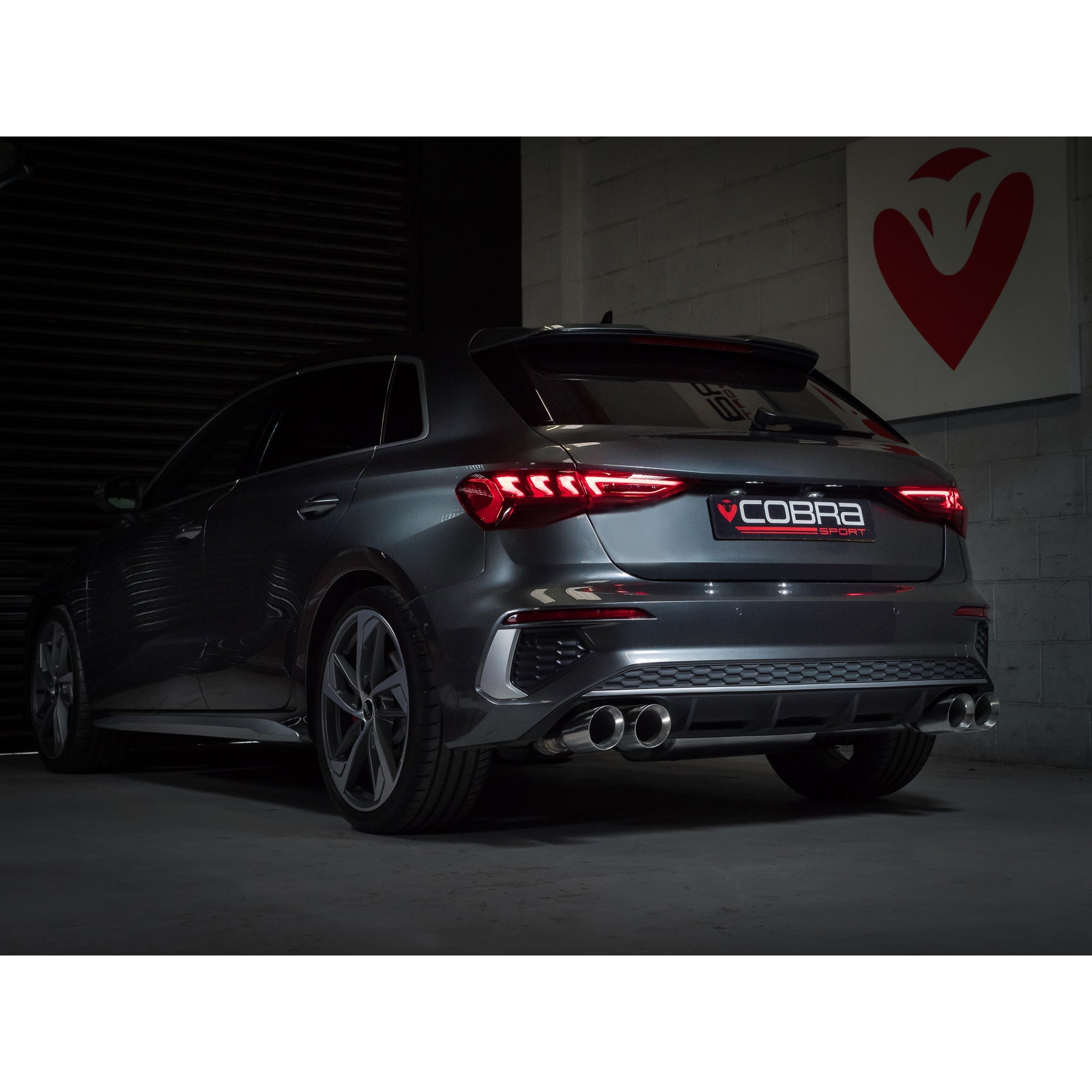 Cobra Sport - Audi S3 (8Y) 5 door Sportback Race GPF Back Performance Exhaust - Nineteen72 Performance