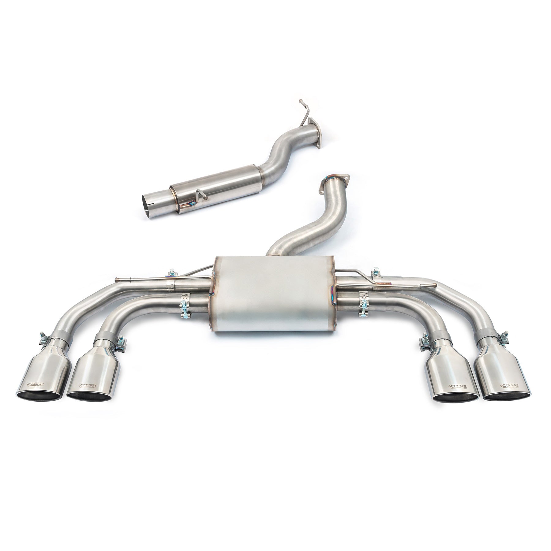 Cobra Sport - Audi S3 (8Y) 5 door Sportback Race GPF Back Performance Exhaust - Nineteen72 Performance