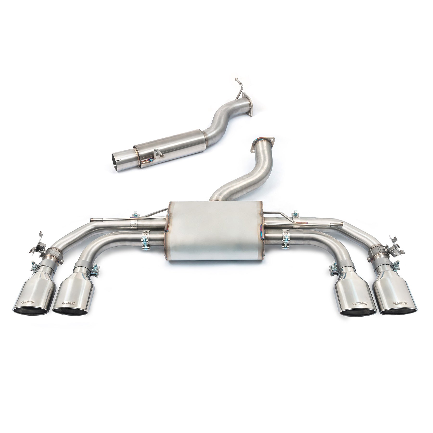 Cobra Sport - Audi S3 (8Y) 5 door Sportback Race GPF Back Performance Exhaust - Nineteen72 Performance