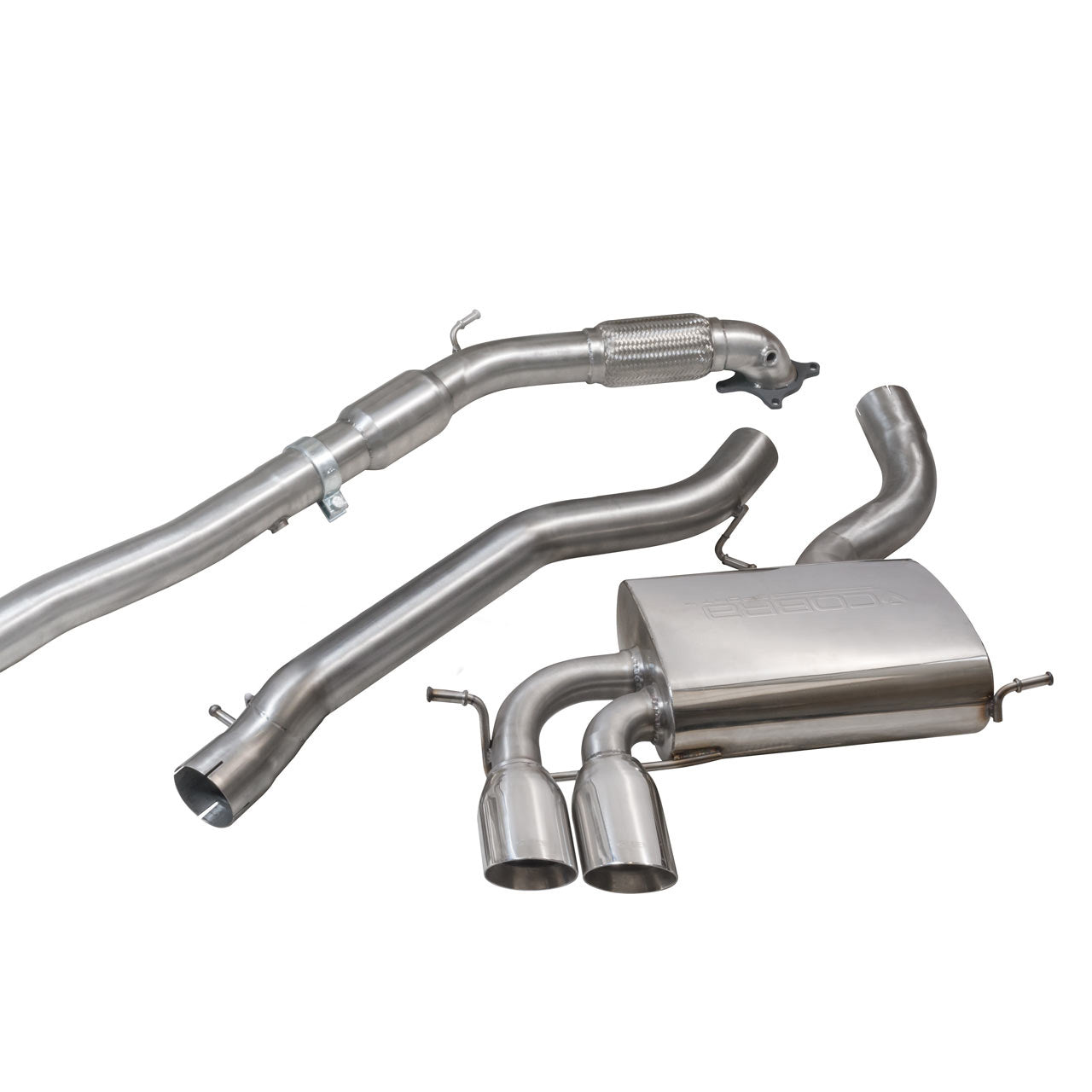 Cobra Sport - Audi S3 (8P) Quattro (3 Door) Turbo Back Performance Exhaust - Nineteen72 Performance