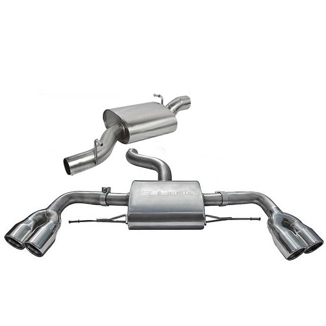 Cobra Sport - Audi TTS (Mk2) Quattro Cat Back Performance Exhaust - Nineteen72 Performance