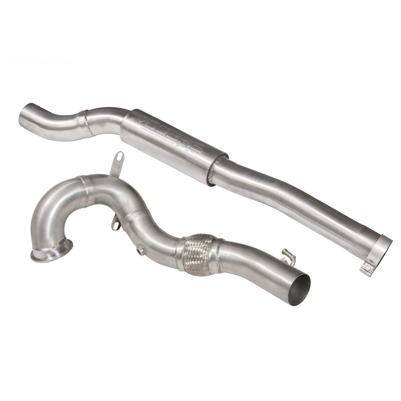 Cobra Sport - Audi TTS (Mk3) 2.0 TFSI Front Downpipe Sports Cat / De-Cat Performance Exhaust - Nineteen72 Performance