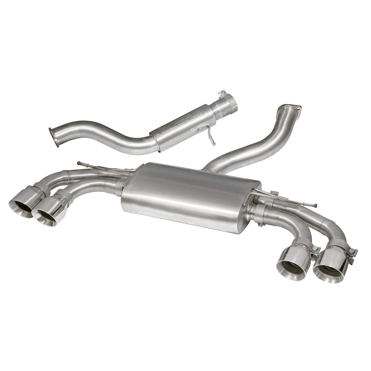 Cobra Sport - Audi TTS (Mk3) 2.0 TFSI Cat Back Performance Exhaust - Nineteen72 Performance