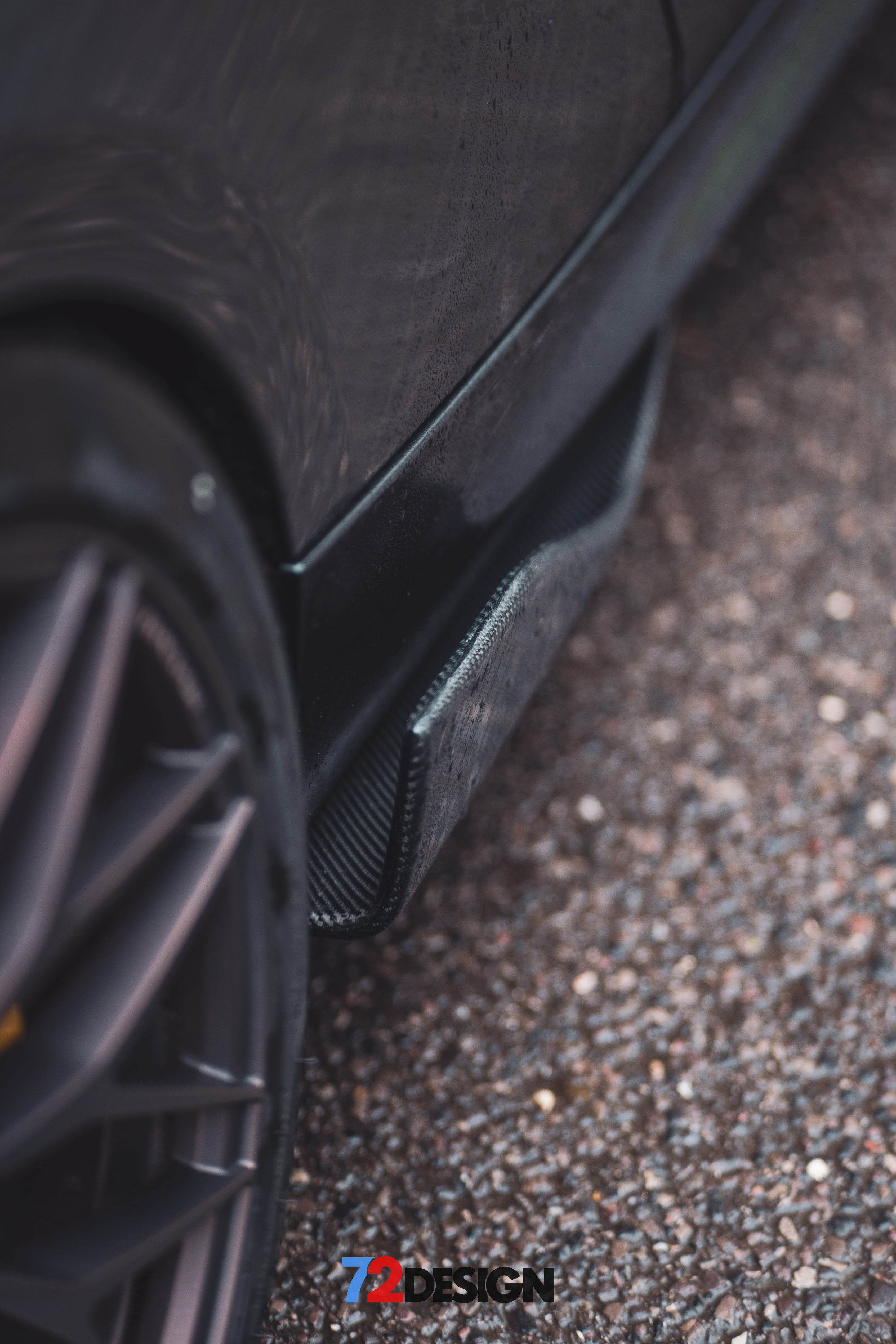 72Design BMW M240i (G42) Gloss Carbon Fibre (Pre-Preg) Side Skirts - Nineteen72 Performance