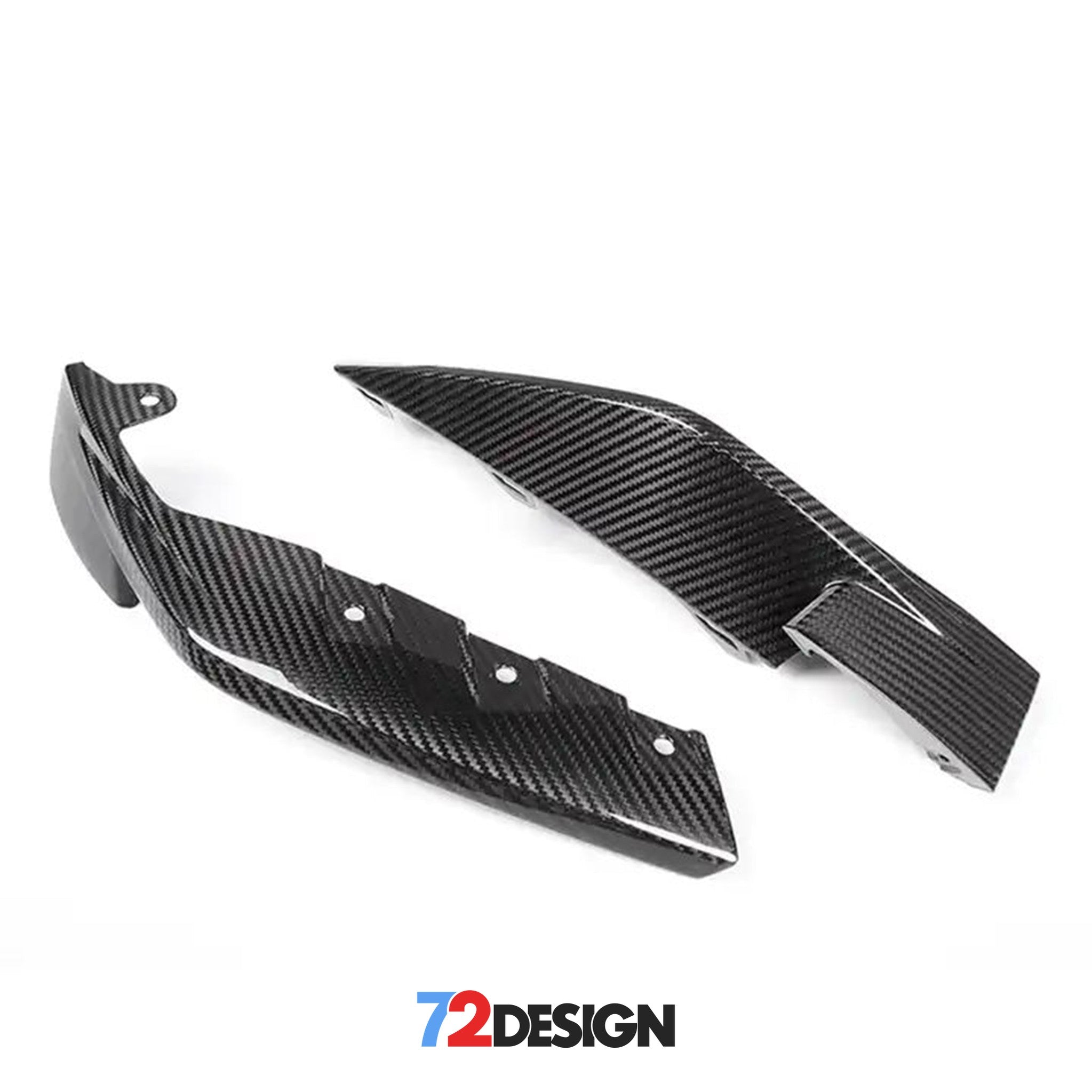 72Design BMW M3/M4 (G80/G82) Gloss Carbon Fibre (Pre-Preg) OEM Style Front Splitter - Nineteen72 Performance