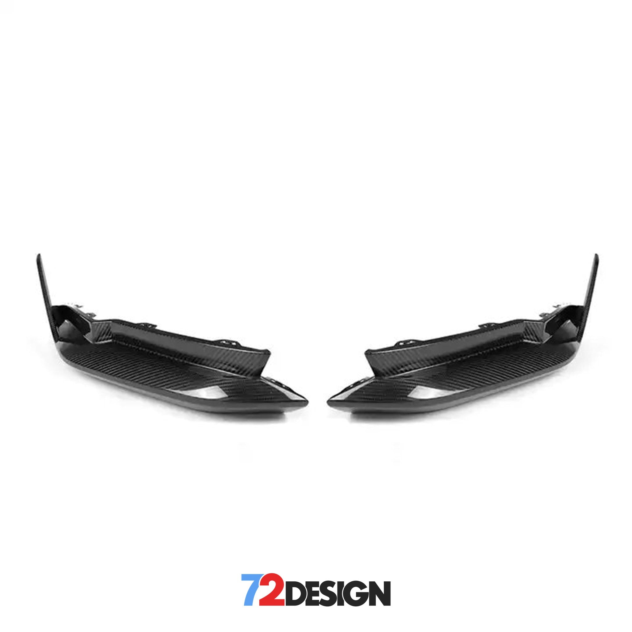 72Design BMW M3 (G80) Gloss Carbon Fibre (Pre-Preg) Performance Style Replacement Rear Splitter - Nineteen72 Performance