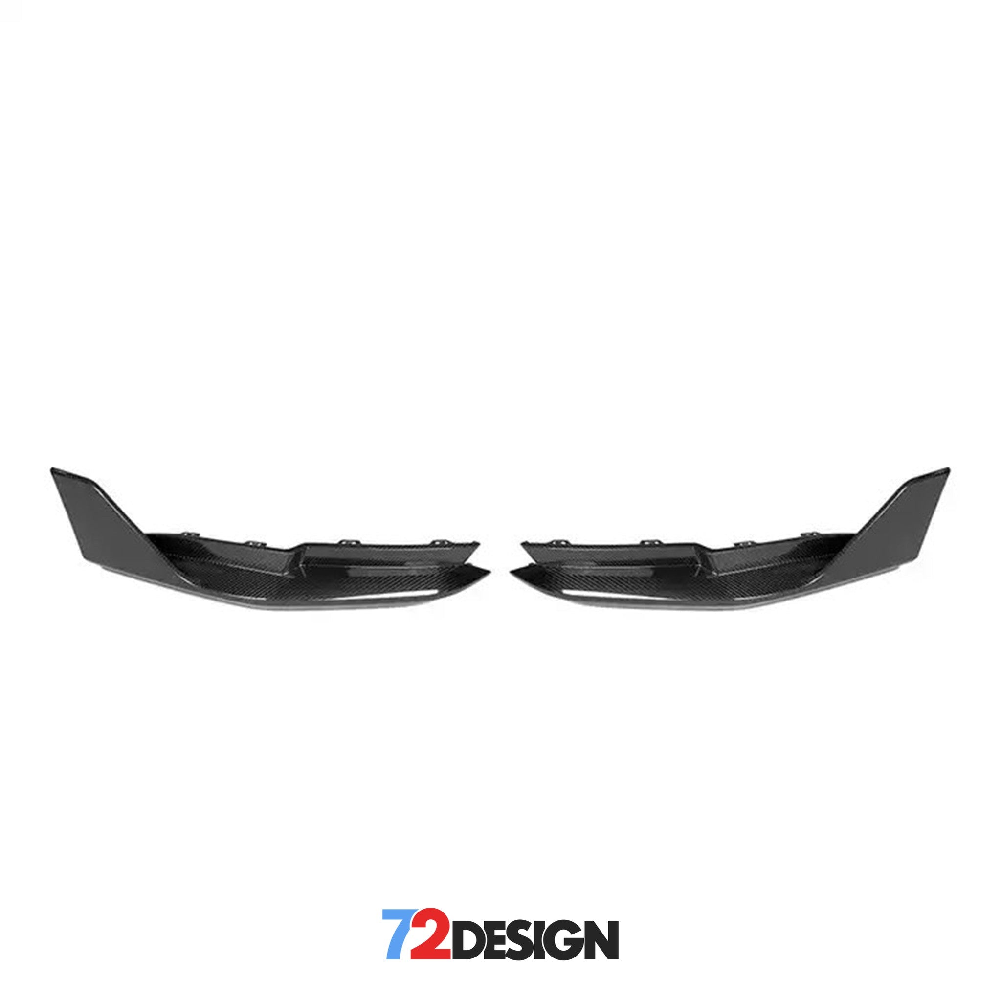 72Design BMW M3 (G80) Gloss Carbon Fibre (Pre-Preg) Performance Style Replacement Rear Splitter - Nineteen72 Performance
