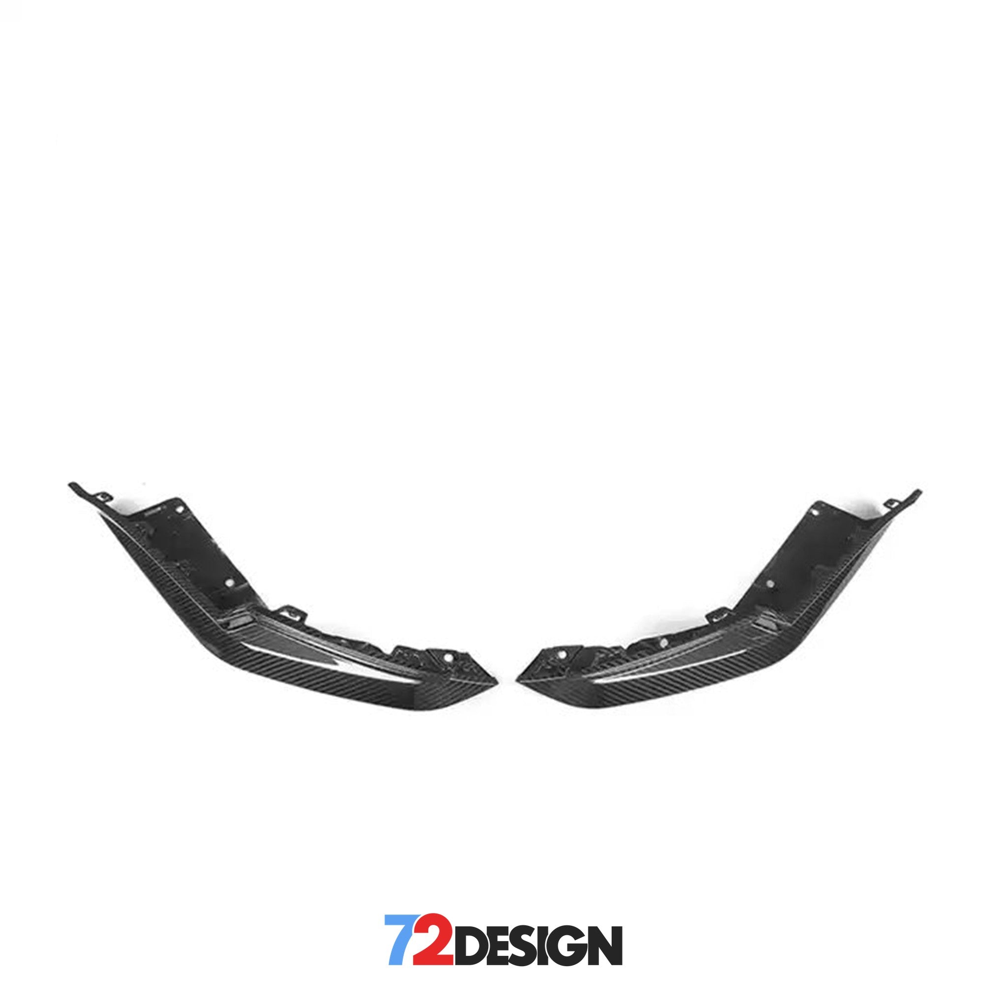 72Design BMW M3 (G80) Gloss Carbon Fibre (Pre-Preg) Performance Style Rear Side Spats - Nineteen72 Performance