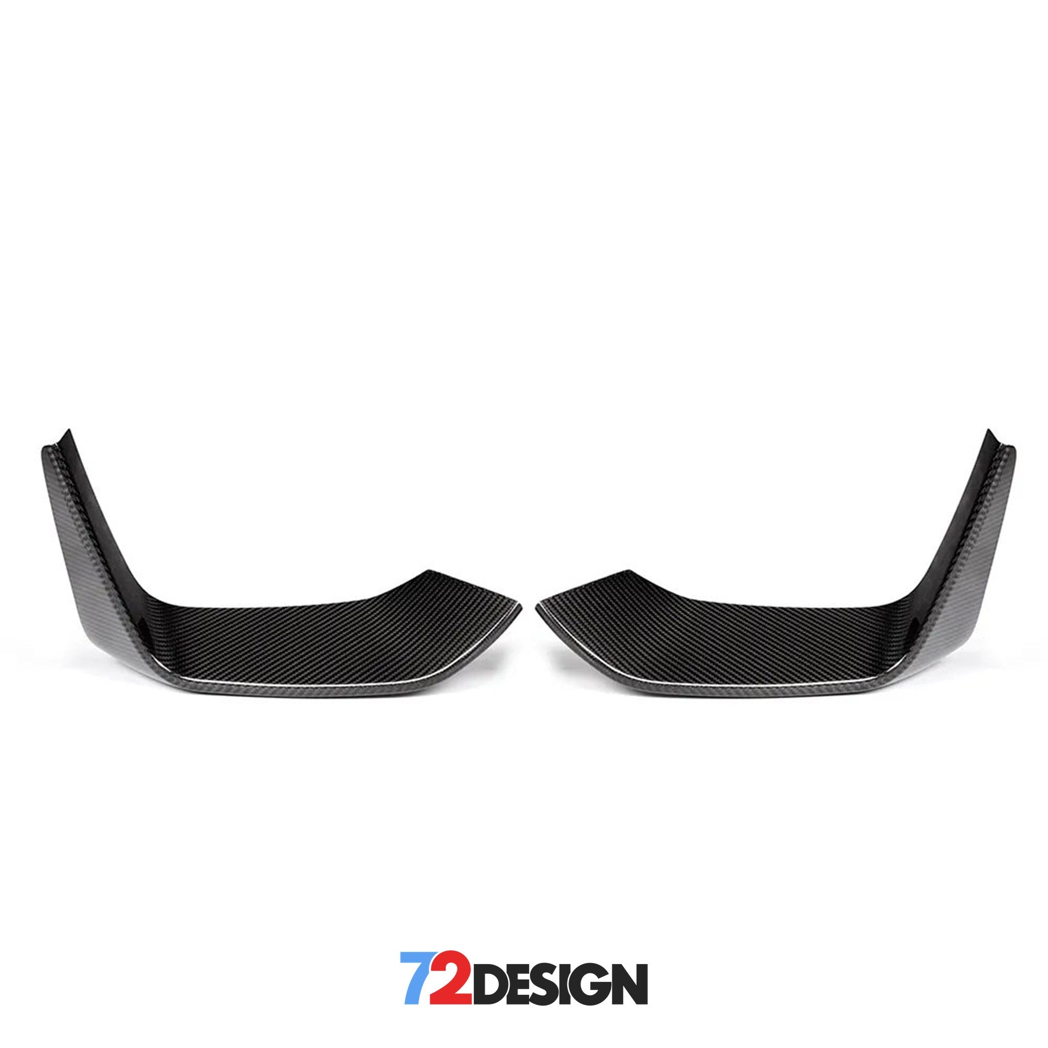 72Design BMW M3/M4 (F80/F82) Gloss Carbon Fibre (Pre-Preg) Performance Style Front Splitter - Nineteen72 Performance