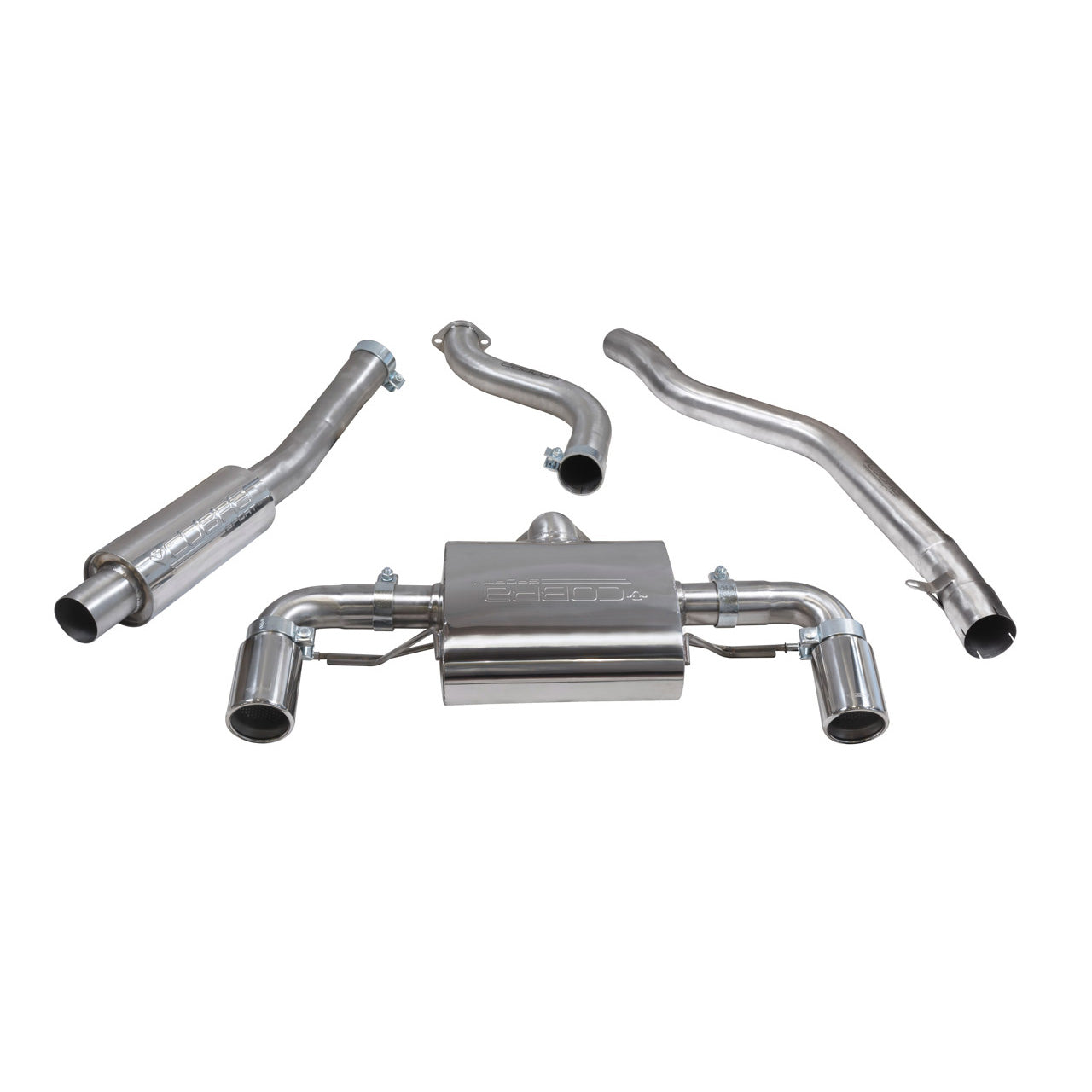 Cobra Sport - BMW M240i (F22/F23 LCI) (16-21) Cat Back Performance Exhaust - Nineteen72 Performance