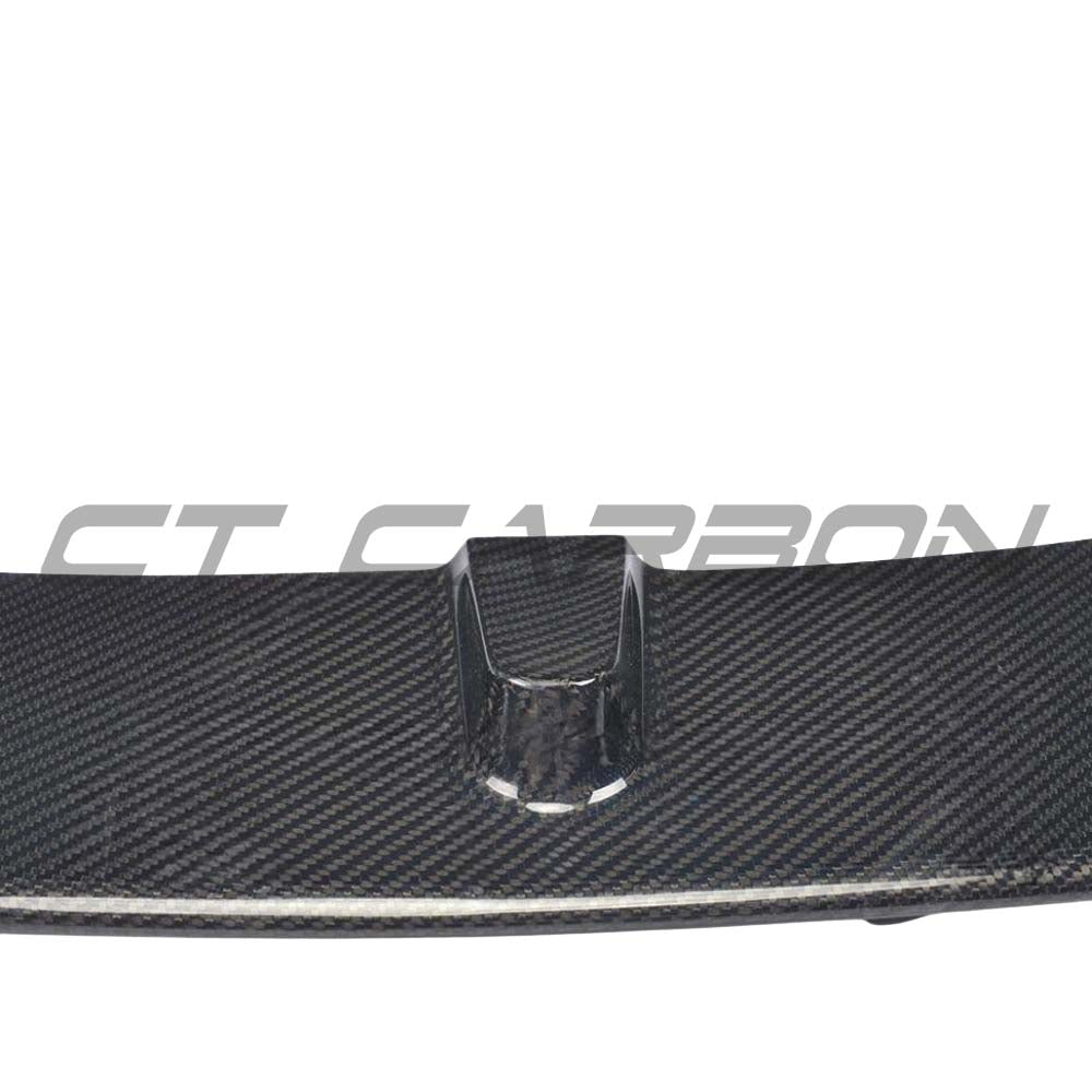 BMW 3 Series F30/F31 carbon fibre splitter by CT Carbon, V1, showing the sleek, aerodynamic front splitter design.