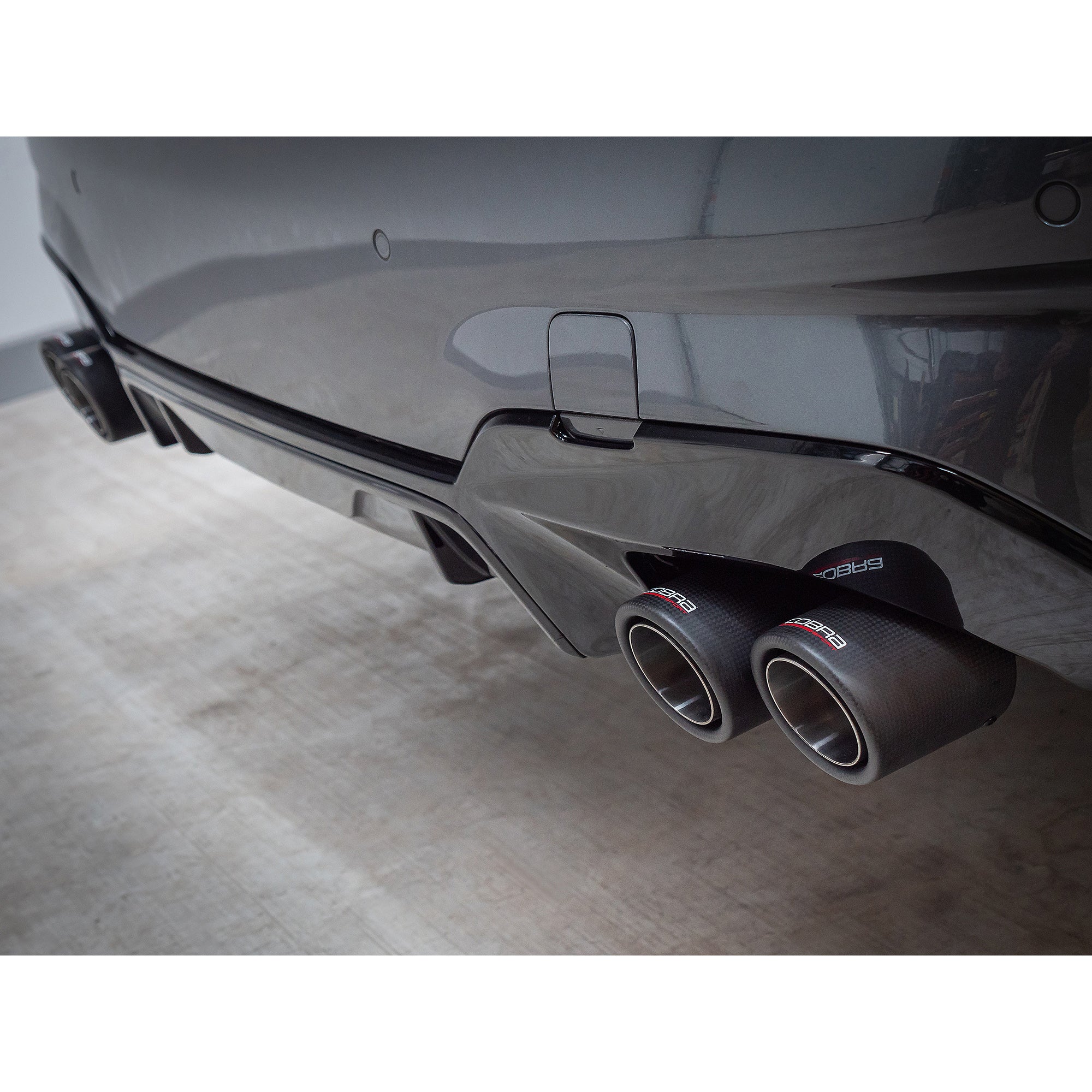 Cobra Sport - BMW 330e (G20) (19>) Non-Valved Venom Quad Exit Rear Axle Back M3 Style Performance Exhaust - Nineteen72 Performance