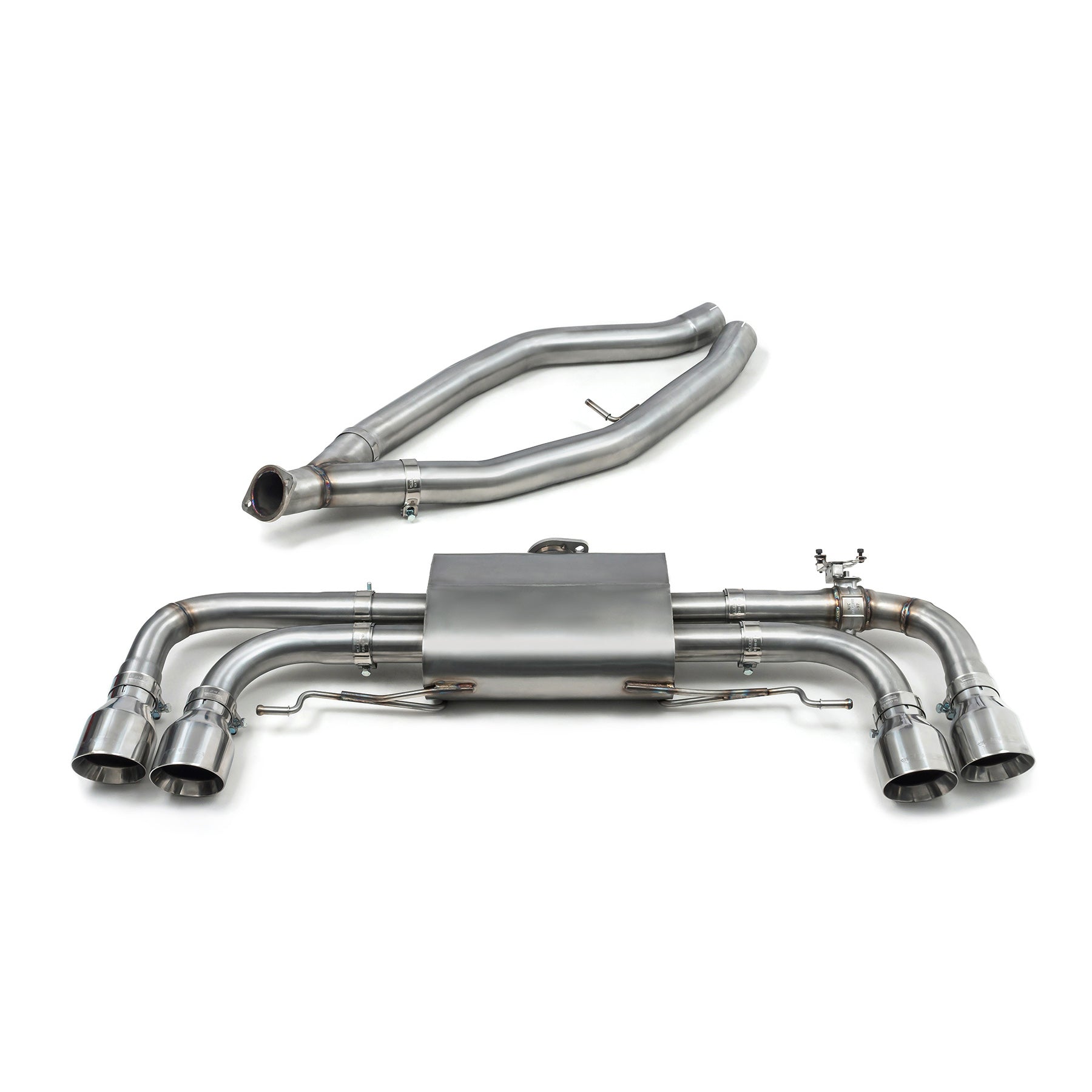 Cobra Sport - BMW M340i (G20/G21) (19>) Valved Quad Exit GPF/PPF Back Performance Exhaust - Nineteen72 Performance