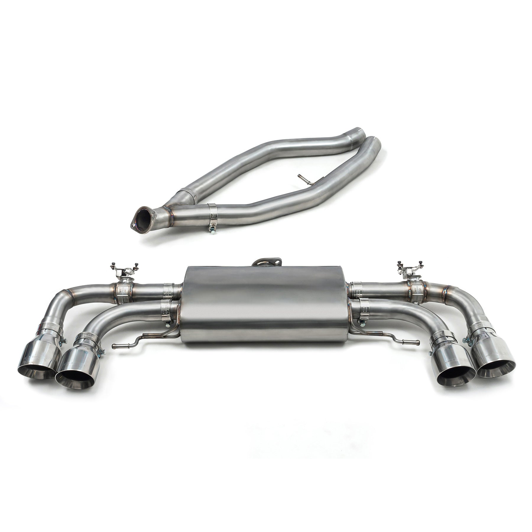 Cobra Sport - BMW M340i (G20/G21) (19>) Valved Quad Exit GPF/PPF Back Performance Exhaust - Nineteen72 Performance