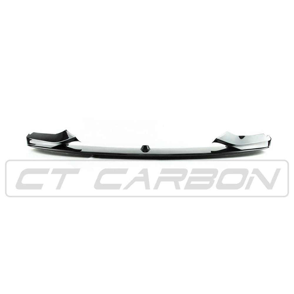 BMW 4 Series F33 Gloss Black full kit with twin exhaust by CT Carbon, featuring MP style details and sleek black finish.