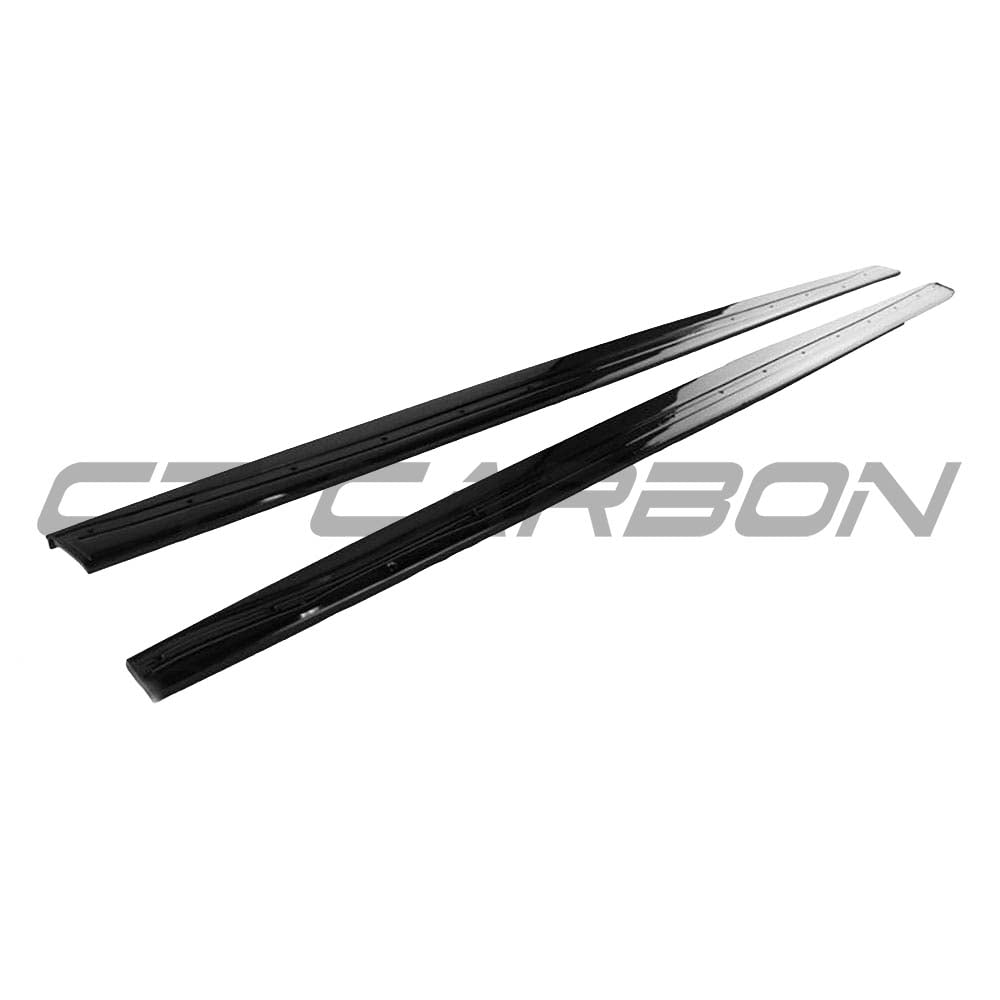 BMW 4 Series F36 2013-2020 gloss black full kit with twin exhaust by CT Carbon, featuring sleek design and MP style accents.