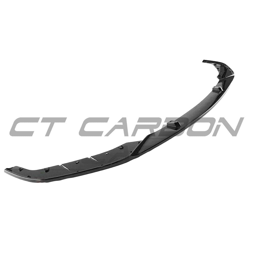 BMW 5 Series G30 GLCI 2021+ V3 Gloss Black Kit by CT Carbon, full exterior kit with black finish on car parts.