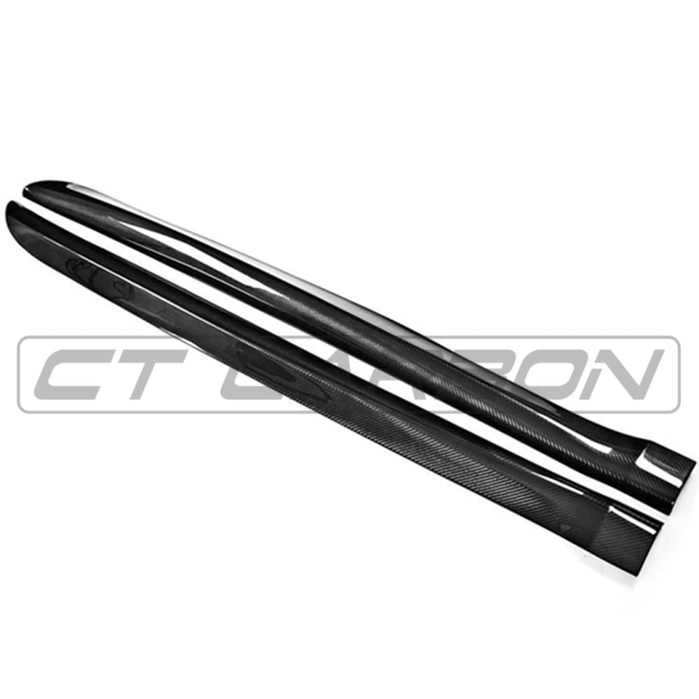 BMW F86 X6M CT Carbon fiber full kit, including front and rear components, showcasing sleek carbon fiber detailing on the vehicle.