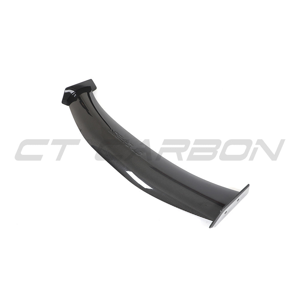 BMW G22 4 Series carbon fibre kit by CT Carbon, featuring a swan neck wing and aerodynamic design for enhanced sporty appearance.